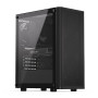 Case, ENDORFY, Ventum 200 Air, MicroTower, Case product features Transparent panel, Not included, ATX, MicroATX, MiniITX, Colour Black, EY2A002