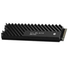 SSD, WESTERN DIGITAL, Black SN750, 500GB, M.2, PCIE, NVMe, Write speed 2600 MBytes/sec, Read speed 3470 MBytes/sec, 8.1mm, TBW 300 TB, MTBF 1750000 hours, WDS500G3XHC