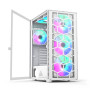 Case, MONTECH, X3 Glass, MidiTower, Case product features Transparent panel, Not included, ATX, MicroATX, MiniITX, Colour White, X3GLASS(W)