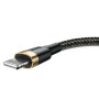 CABLE LIGHTNING TO USB 1M/GOLD/BLACK CALKLF-BV1 BASEUS