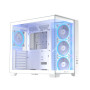 Case, ASUS, ATX/micro ATX/Mini-ITX, White, PC, A32 Plus TG ARGB White, 90DC00S3-B19000