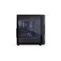 Case, ENDORFY, Regnum 400 ARGB, MidiTower, Case product features Transparent panel, Not included, ATX, MicroATX, MiniITX, Colour Black, EY2A009