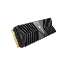 SSD, LEXAR, NM800PRO, 512GB, Heatsink M.2, PCIe Gen4, NVMe, 3D TLC, Write speed 3500 MBytes/sec, Read speed 7450 MBytes/sec, TBW 500 TB, MTBF 1500000 hours, LNM800P512G-RN8NG