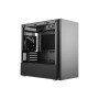 Case, COOLER MASTER, Silencio S400 (w/ Steel Side Panel), MiniTower, Not included, MicroATX, MiniITX, Colour Black, MCS-S400-KN5N-S00
