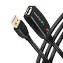 CABLE USB2.0 A-M/A-F ACTIVE/20M ADR-220 AXAGON