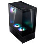 Case, ADATA, INVADER X MINI, MidiTower, Case product features Transparent panel, ATX, MicroATX, MiniITX, Colour Black, INVADERXMINIMT-BKCWW