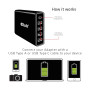 MOBILE CHARGER WALL 5P + CABLE/USB 111W CAC-1903EU CLUB3D