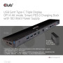 NB ACC DOCKING STATION/USB-C 100W CSV-1565 CLUB3D NB ACC DOCKING STATION/USB-C 100W CSV-1565 CLUB3D