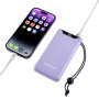 POWER BANK USB 10000MAH QC3.0/PURPLE F10000 7332033 INTENSO