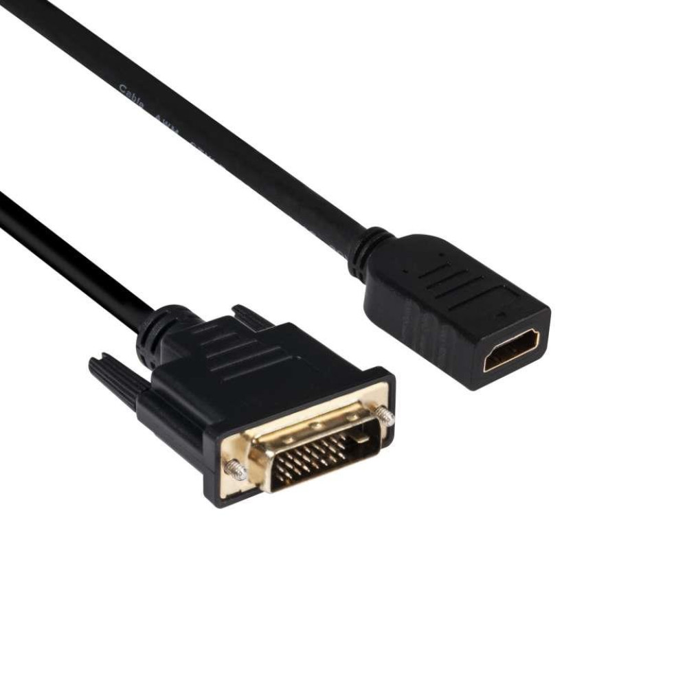 CABLE DVI-D TO HDMI 2M/M/F CAC-1211 CLUB3D CABLE DVI-D TO HDMI 2M/M/F CAC-1211 CLUB3D