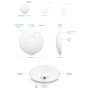 Access Point, UBIQUITI, 1300 Mbps, IEEE 802.11a, IEEE 802.11b, IEEE 802.11g, IEEE 802.11n, IEEE 802.11ac, 1xUSB 2.0, 2xRJ45, Number of antennas 3, UAP-AC-PRO