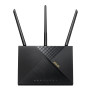 Wireless Router, ASUS, Wireless Router, 1800 Mbps, Wi-Fi 5, Wi-Fi 6, 1 WAN, 4x10/100/1000M, Number of antennas 4, 4G-AX56