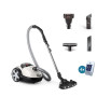 Vacuum Cleaner, PHILIPS, Performer LED 8000 Series, Bagged/For carpets, 900 Watts, Noise 75 dB, White, Weight 5.3 kg, XD8142/12