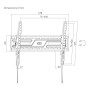 TV SET ACC WALL MOUNT 37-86/WM-86T-01 GEMBIRD