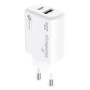 POWER ADAPTER USB/USB-C 25W/FAST MRMA112-2 MEDIARANGE