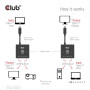 VIDEO SWITCH USB-C 2PORT/CSV-2511 CLUB3D