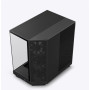 Case, NZXT, H6 Flow, MidiTower, Not included, ATX, MicroATX, MiniITX, Colour Black, CC-H61FB-01