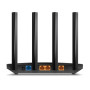 Wireless Router, TP-LINK, Wireless Router, 1500 Mbps, Wi-Fi 6, 1 WAN, 3x10/100/1000M, Number of antennas 4, ARCHERAX12