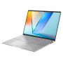 Notebook, ASUS, VivoBook S, M5606UA, CPU Ryzen 7, 8845HS, 3800 MHz, 16, 3200x2000, RAM 16GB, LPDDR5x, SSD 1TB, AMD Radeon Graphics, Integrated, ENG, NumberPad, Card Reader Micro SD, Windows 11 Home, Silver, 1.5 kg, 90NB1483-M005B0