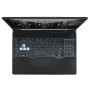 Notebook, ASUS, TUF, Gaming A15, FA506NCG-HN184W, CPU AMD Ryzen 7, 7445HS, 3200 MHz, 15.6, 1920x1080, RAM 16GB, DDR5, 5600 MHz, SSD 512GB, NVIDIA GeForce RTX 3050, 4GB, ENG, Windows 11 Home, Black, 2.3 kg, 90NR0JF7-M00FB0