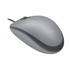 MOUSE USB OPTICAL M110 SILENT/MID GRAY 910-006760 LOGITECH