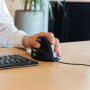 MOUSE USB OPTICAL BREAK/L. BLACK RGOHELE R-GO TOOLS