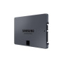 SSD, SAMSUNG, 870 QVO, 2TB, SATA 3.0, Write speed 530 MBytes/sec, Read speed 560 MBytes/sec, TBW 720 TB, MTBF 1500000 hours, MZ-77Q2T0BW