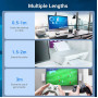 CABLE USB3.0 MALE TO FEMALE/0.5M BLACK CBHBD VENTION