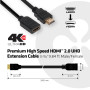 CABLE HDMI TO HDMI 3M/M/F CAC-1321 CLUB3D