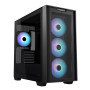 Case, ASUS, A21 PLUS, MidiTower, Case product features Transparent panel, Not included, MicroATX, MiniITX, Colour Black, A21PLUSTGARGBBLACK