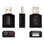 SOUND CARD MINI ADAPTER USB2.0/96KHZ/24BIT ADA-17 AXAGON