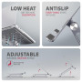 NB ACC STAND 10-16/ALUMINUM HQ STND-LQ AXAGON