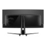 Monitor, MSI, 34, Gaming/Curved/21 : 9, Panel QD-OLED, 3440x1440, 240, Matte, 0.03 ms, Swivel, Height adjustable, Tilt, Colour Black, MPG341CQPXQD-OLED