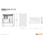 Case, BE QUIET, PURE BASE 501 DX, MidiTower, Case product features Transparent panel, Not included, ATX, MicroATX, MiniITX, Colour White, BGW77
