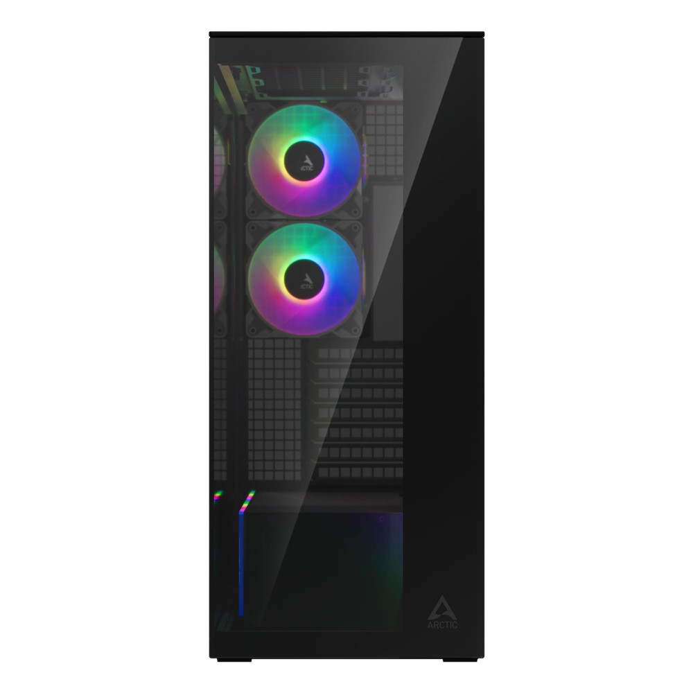 Case, ARCTIC, EATX, Black, Midi Tower, PC, Xtender (Mirror Black), ACPCC00018A Case, ARCTIC, EATX, Black, Midi Tower, PC, Xtender (Mirror Black), ACPCC00018A
