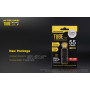 FLASHLIGHT T SERIES 55 LUMENS/TUBE V2 BLACK NITECORE