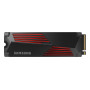 SSD, SAMSUNG, 990 PRO with Heatsink, 2TB, M.2, PCIE, NVMe, MLC, Write speed 6900 MBytes/sec, Read speed 7450 MBytes/sec, 2.3mm, TBW 1200 TB, MTBF 1500000 hours, MZ-V9P2T0CW