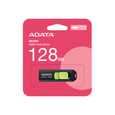 MEMORY DRIVE FLASH USB-C 128GB/ACHO-UC300-128G-RBK/GN ADATA MEMORY DRIVE FLASH USB-C 128GB/ACHO-UC300-128G-RBK/GN ADATA
