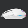 MOUSE USB OPTICAL G203/WHITE 910-005797 LOGITECH