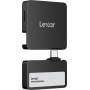 External SSD, LEXAR, Professional Go Portable, 1TB, USB 3.2, Write speed 1000 MBytes/sec, Read speed 1050 MBytes/sec, LSL400S001T-RNBNG