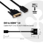 CABLE DVI-D TO HDMI 2M/M/F CAC-1211 CLUB3D