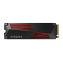 SSD, SAMSUNG, 990 PRO with Heatsink, 4TB, M.2, PCIe Gen4, NVMe, TLC, Write speed 6900 MBytes/sec, Read speed 7450 MBytes/sec, TBW 2400 TB, MTBF 1500000 hours, MZ-V9P4T0CW