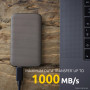 External SSD, INTENSO, TX500, 1TB, USB 3.2, 3827460