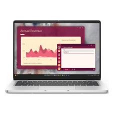 Notebook, DELL, Pro, Pro 14 (PC14250), CPU Core 3, 100U, 1200 MHz, 14, RAM 8GB, DDR5, 5600 MHz, SSD 512GB, Intel graphics, Integrated, ENG, Ubuntu, 1.35 kg, BTO003_PC14250_EMEA_UBU