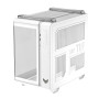 Case, ASUS, TUF Gaming GT502 Horizon, MidiTower, Case product features Transparent panel, Not included, ATX, MicroATX, MiniITX, Colour White, TUFGAMGT502HORIZONWHT