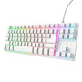 KEYBOARD USB GXT 833W THADO/TKL ENG WHITE 25894 TRUST KEYBOARD USB GXT 833W THADO/TKL ENG WHITE 25894 TRUST