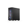 Case, ENDORFY, Signum 300 ARGB, MidiTower, Case product features Transparent panel, Not included, ATX, MicroATX, MiniITX, Colour Black, EY2A006
