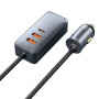 MOBILE CHARGER CAR 120W/GRAY CCBT-A0G BASEUS