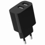 CHARGER USB UNIVERSAL BLACK/2P TA-UC-2A12-01-BK GEMBIRD