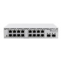 Switch, MIKROTIK, 16x10Base-T / 100Base-TX / 1000Base-T, CSS318-16G-2S+IN